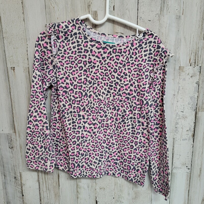 6 Pink Leopard Top