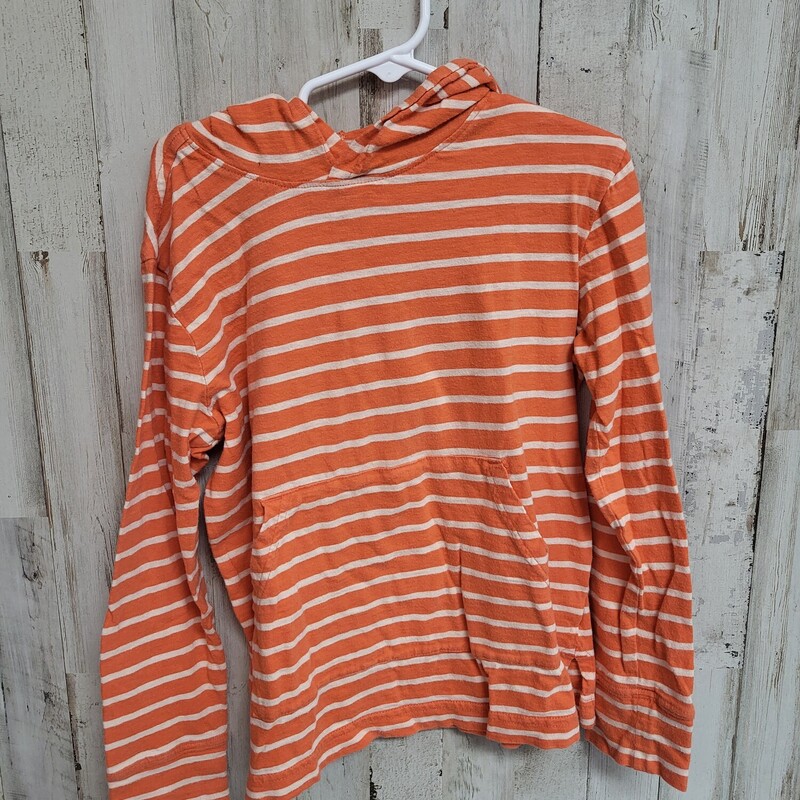 6/7 Orange Stripe Hooded