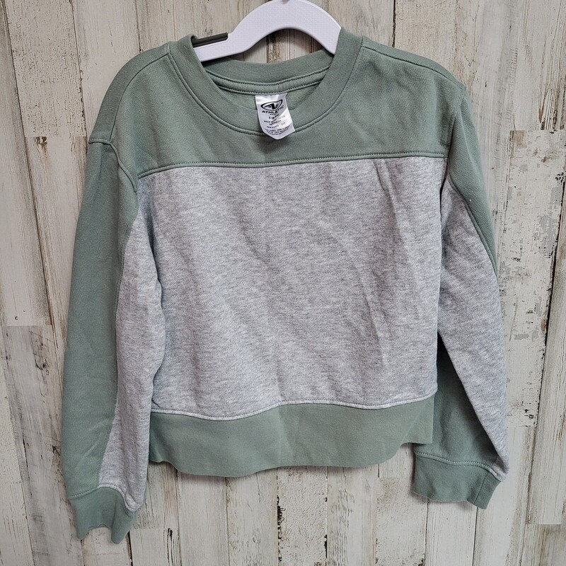 6/6X Sage/Grey Sweatshirt