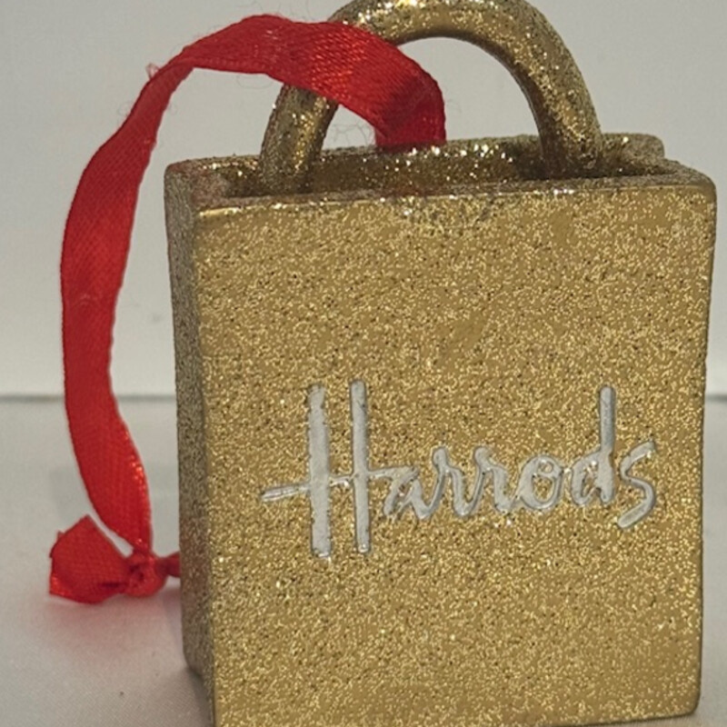 Harrods Gift Bag Ornament