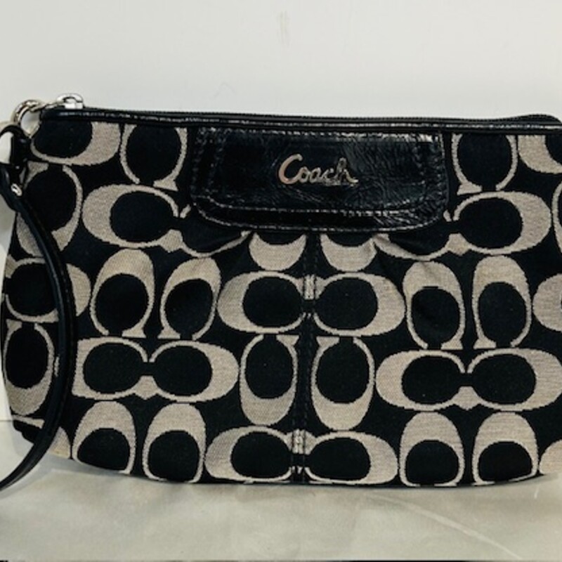 Coach Logo Wristlet