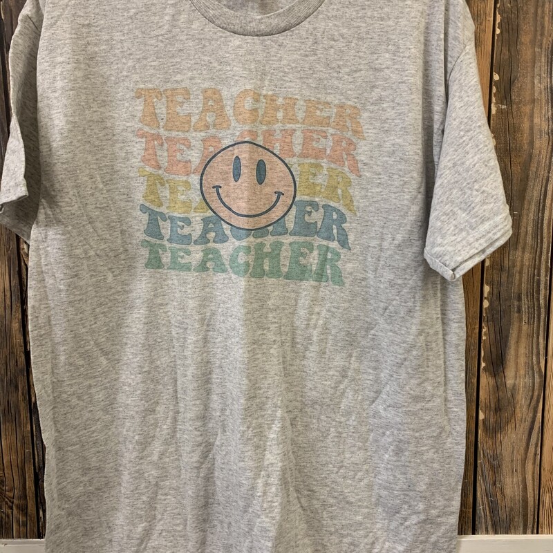 Gray Teacher Shirt