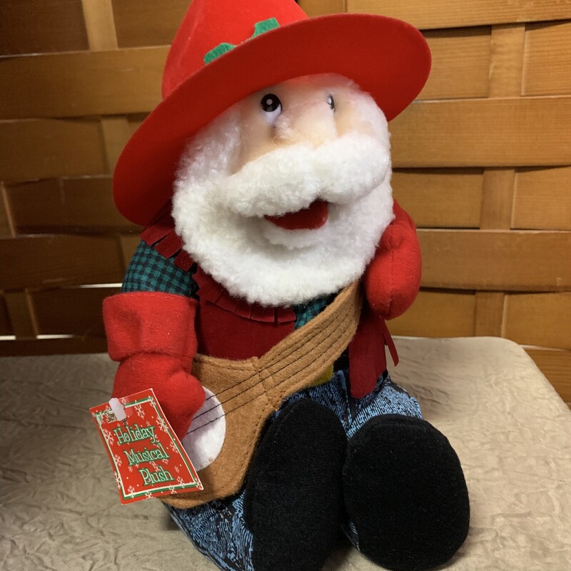 Santa Musical Plush