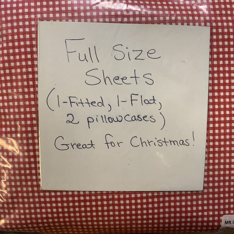 Full Size Sheet Set, Size: Full