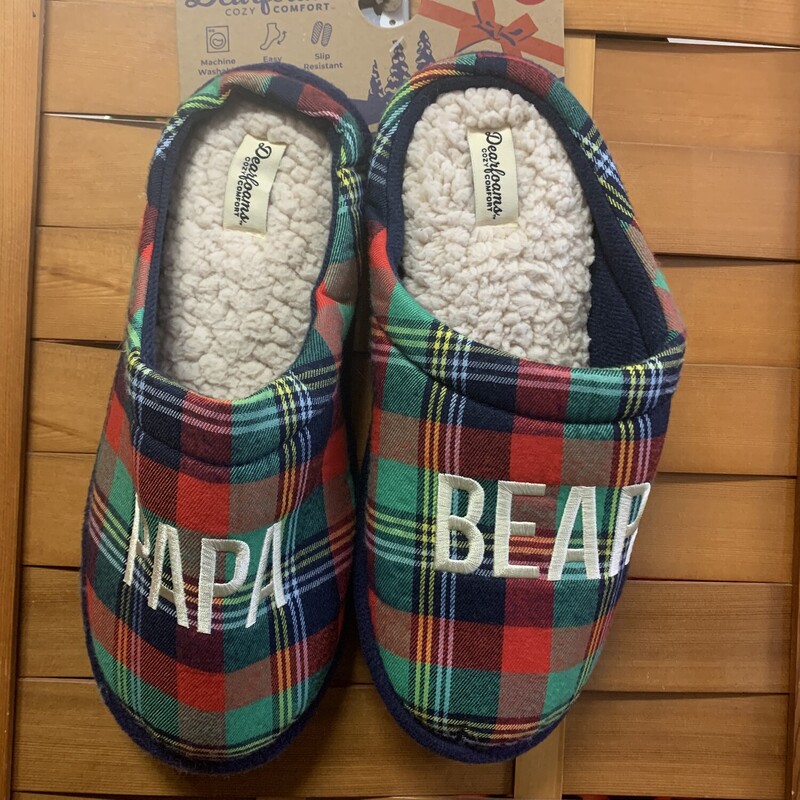 NWT Papa Bear Houseshoes