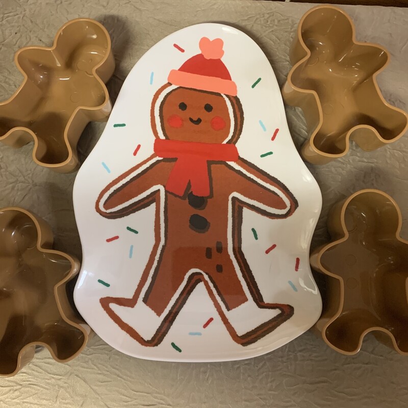 Gingerbread Plate/bowl Set