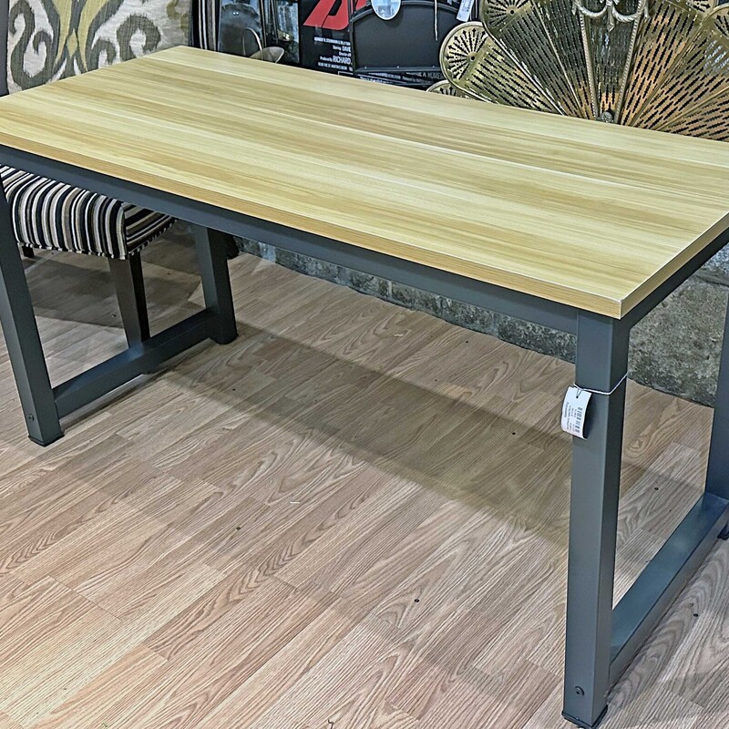 Wood/Metal Table/Desk