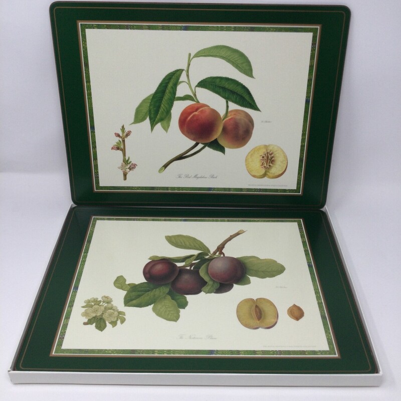 Pimpernel Fruit Placemats,
Multi,
Size: Set Of 4