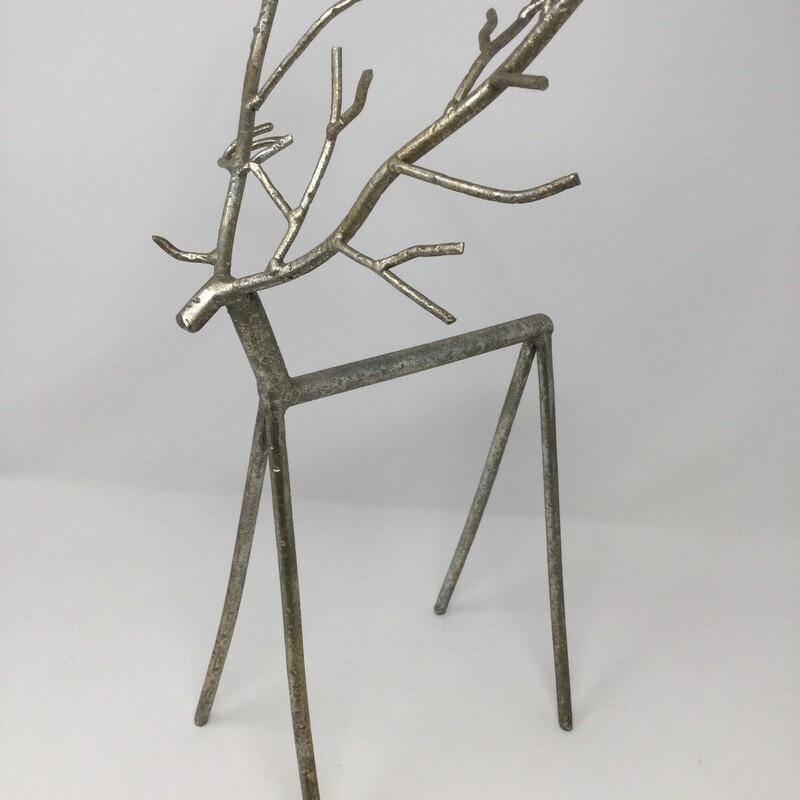 Metal Deer Statue