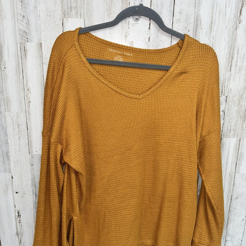 M Mustard Knit Top