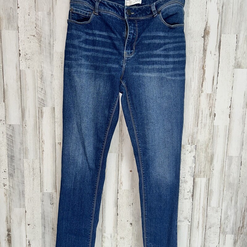 Sz12 Dark Wash Jeans, Blue, Size: Ladies L