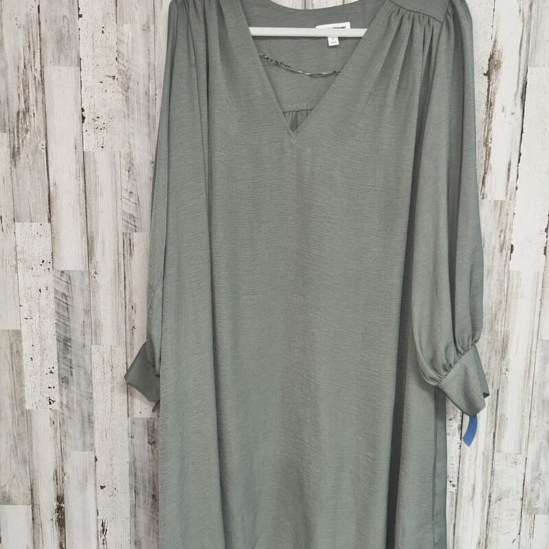 S Sage Puff Sleeve Dress