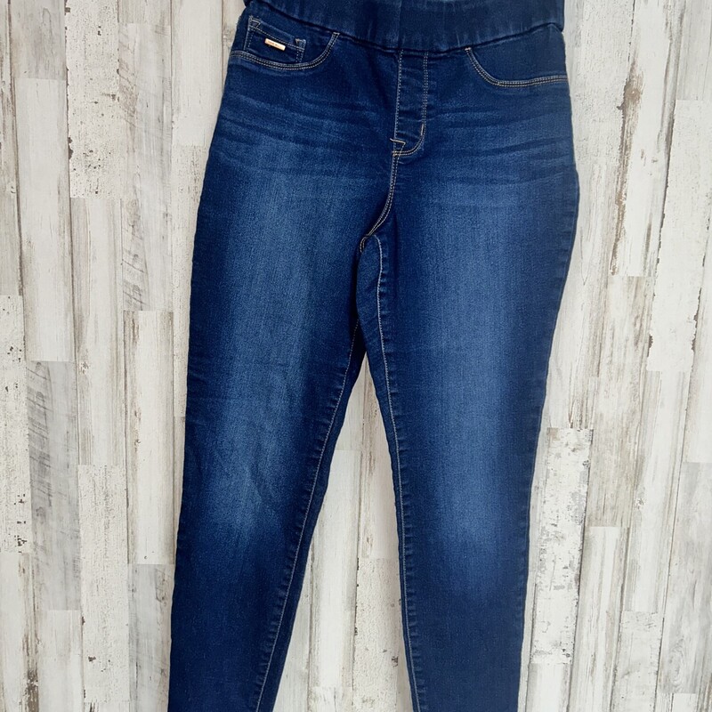 Sz8 Pull On Skinny Jeggin, Blue, Size: Ladies M