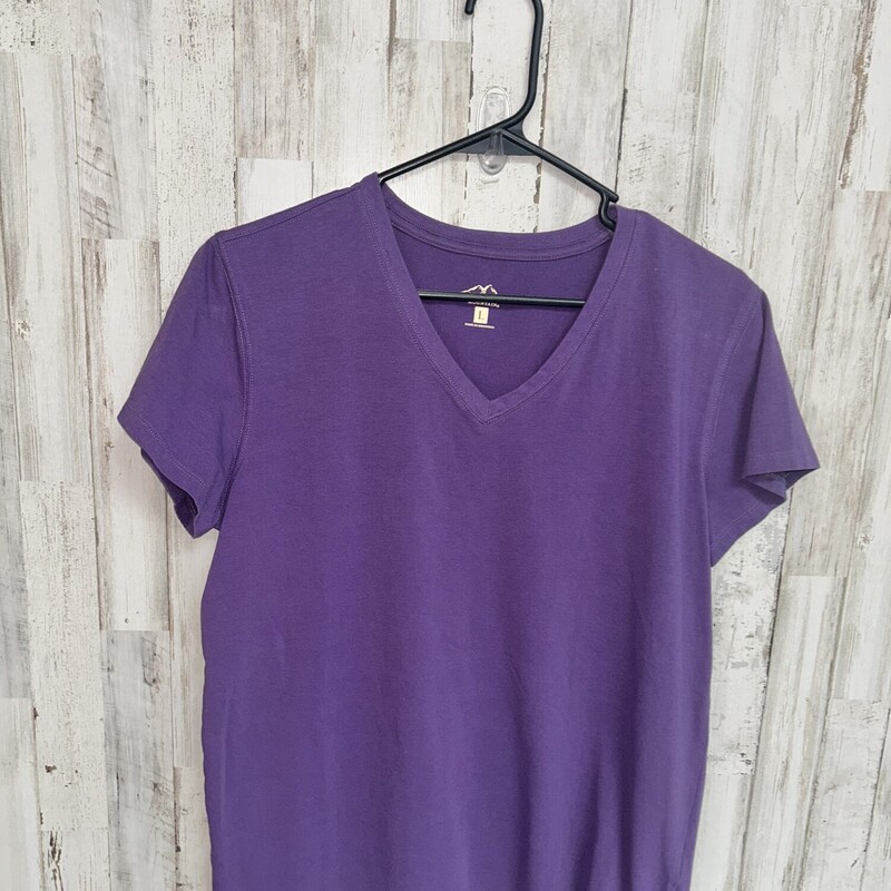 L Purple Tee