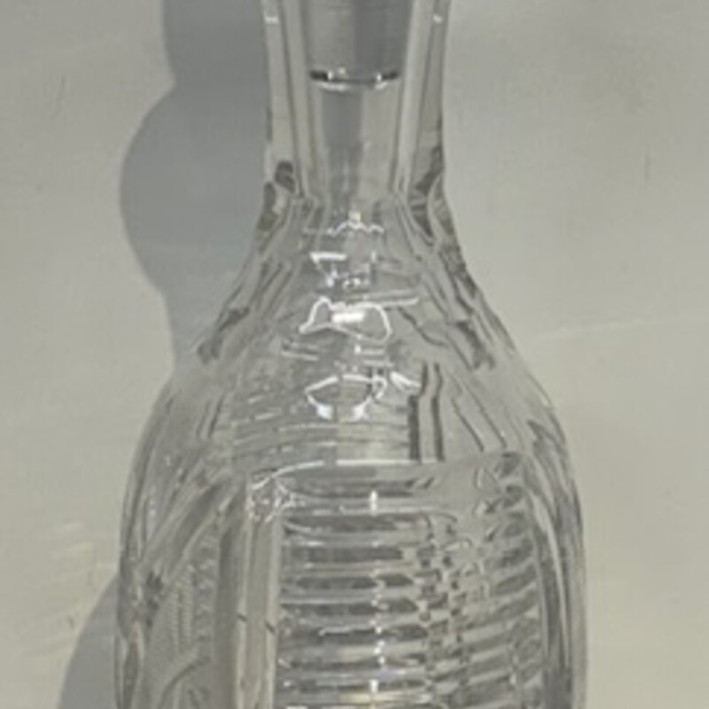 Large Crystal Decanter
Clear
Size: 5 x 14.5H