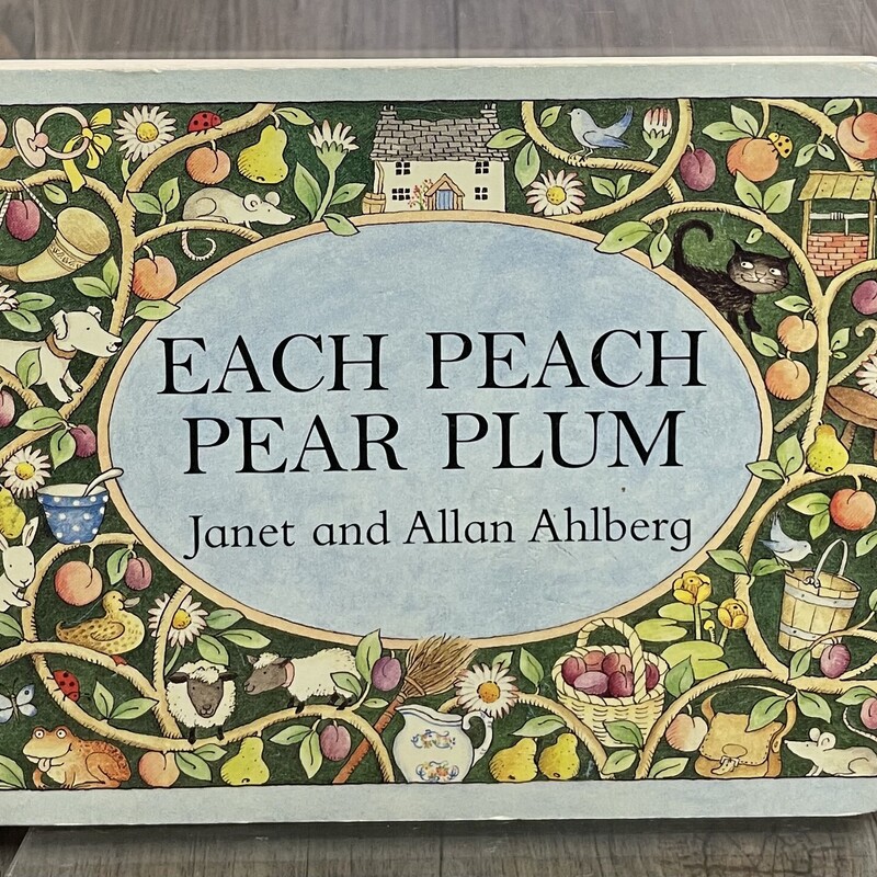 Each Peach Pear Plum, Multi, Size: Boardbook