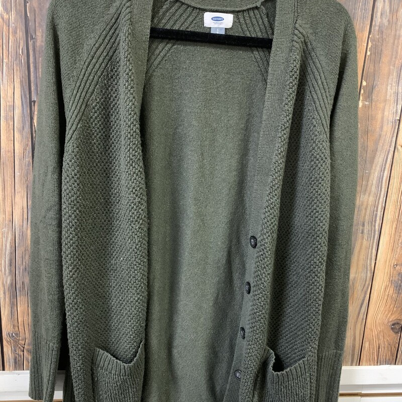 Green Old Navy Cardigan