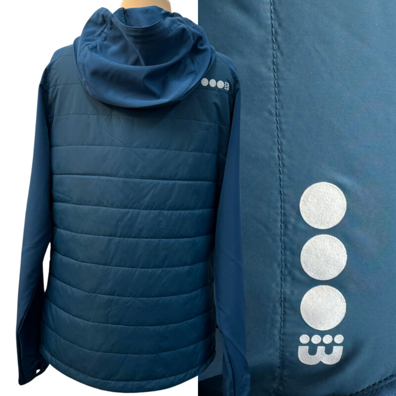 NEW Bench Thinsulate Quilted Jacket<br />
Multipurpose City Clothing<br />
Durable Water Repellent Finish.<br />
PFOA Free.<br />
Reflective Elements for Enhanced Visibility in Low Light.<br />
Thumb Holes<br />
Color: Dark Teal<br />
Size: Medium