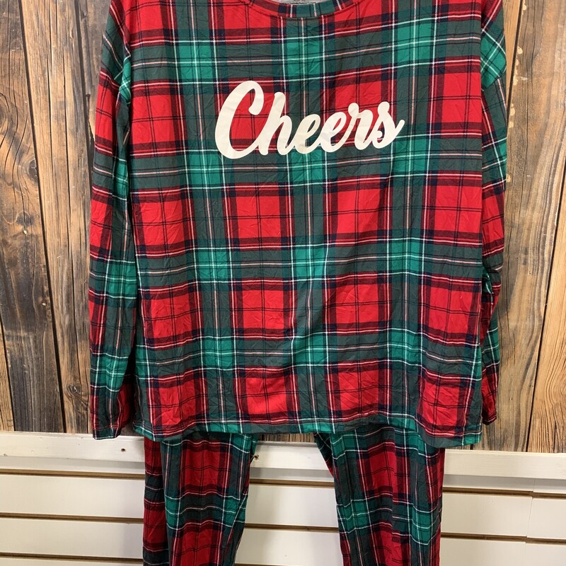 Red Green Cheers Pj Set