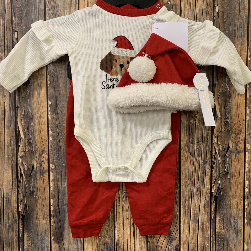 NWT Santa Paws Outfit