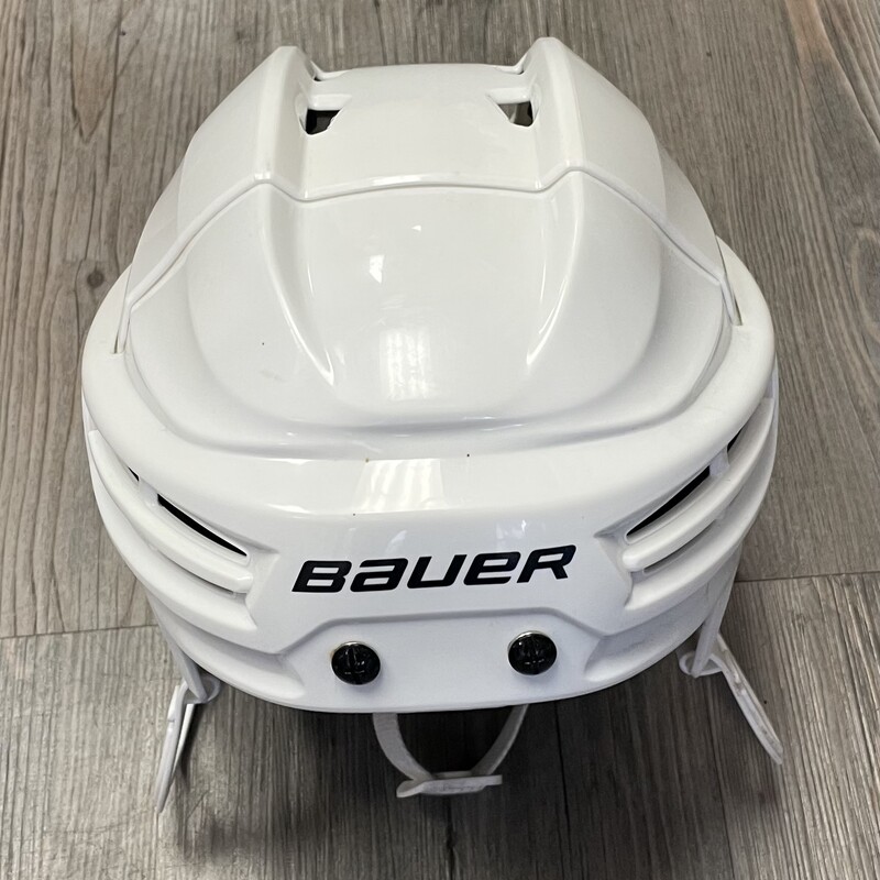 Bauer Hockey Helmet, White, Size: 52-57CM