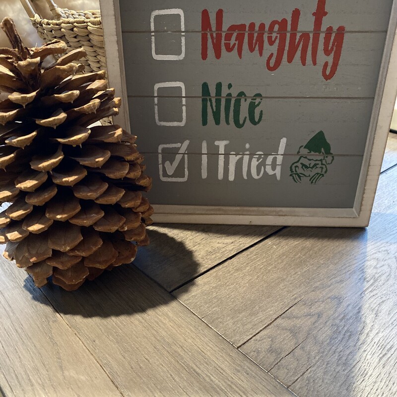 Naughty Nice I Tried