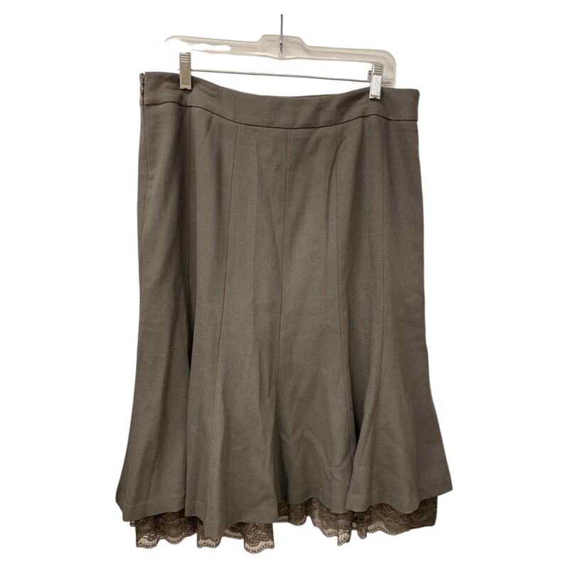 Ann Taylor S14, Brown, Size: L