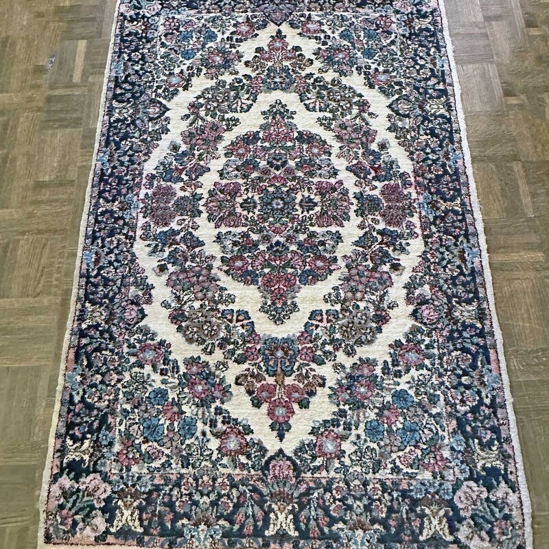 Blue Rose Multi Woven Rug - $77.50.
34 In x 59 In.