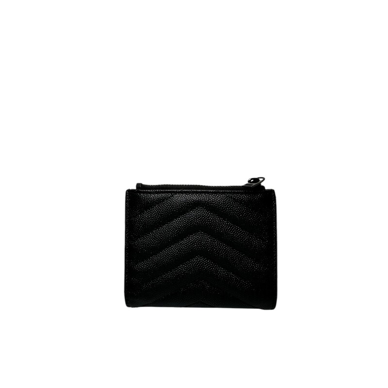 YSL Cassandre Matelasse Bi-Fold Wallet<br />
<br />
Style Code:<br />
PTR612579 0120<br />
<br />
Dimensions:<br />
4.1 x 3.3 x 0.9 in<br />
<br />
In very condition. Light scratching on hardware.<br />
<br />
Does not come with original dust bag or box.