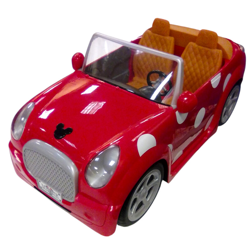 Minnie Red Coupe Car