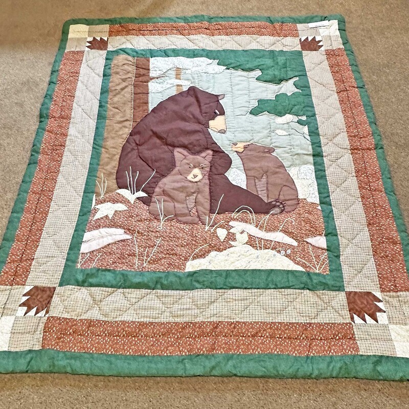 3 Bears Quilt
48 in x 55 In.