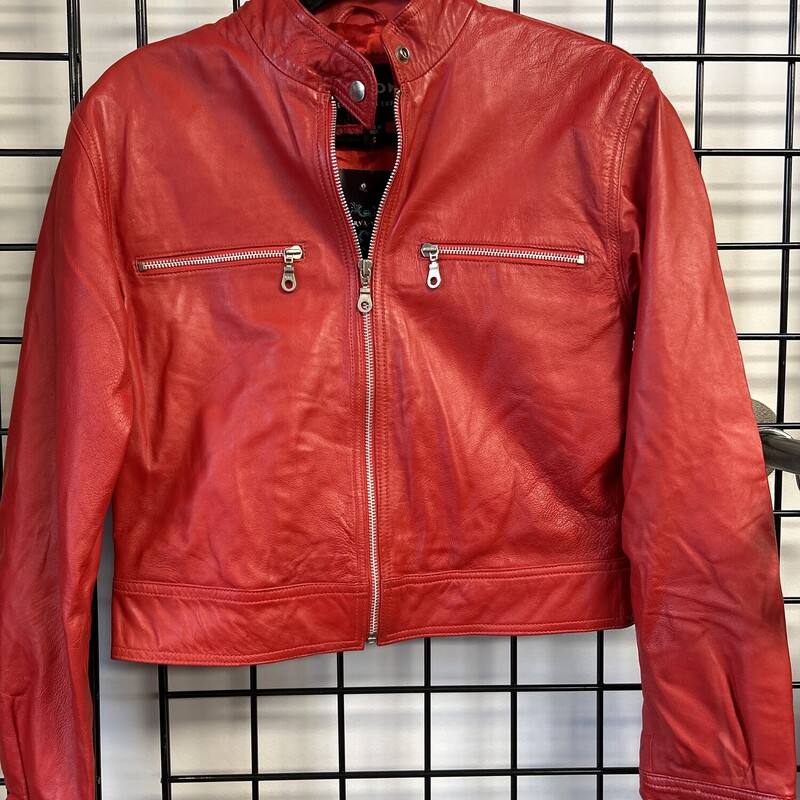 Wilsons Vintage Leather, Red, Size: S
Few minor nicks