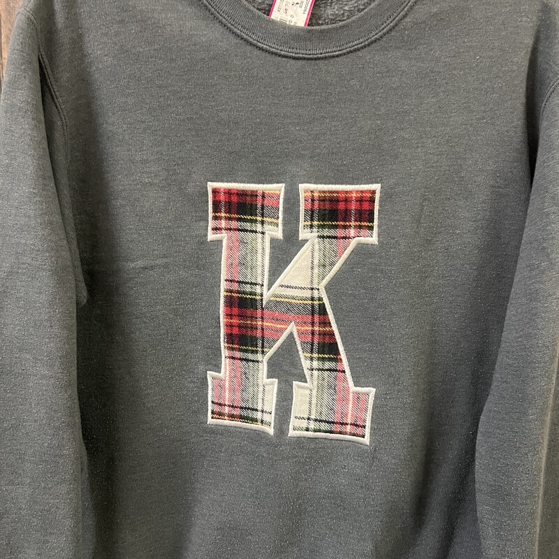 Green K SWEATSHIRT, Size: SMALL