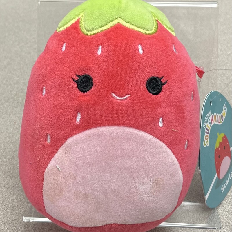 Squishmallow Scarlet, Red, Size: NEW