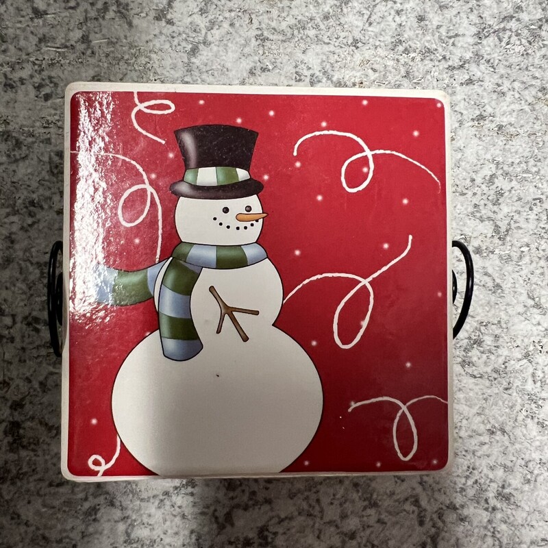 Snowman Coasters