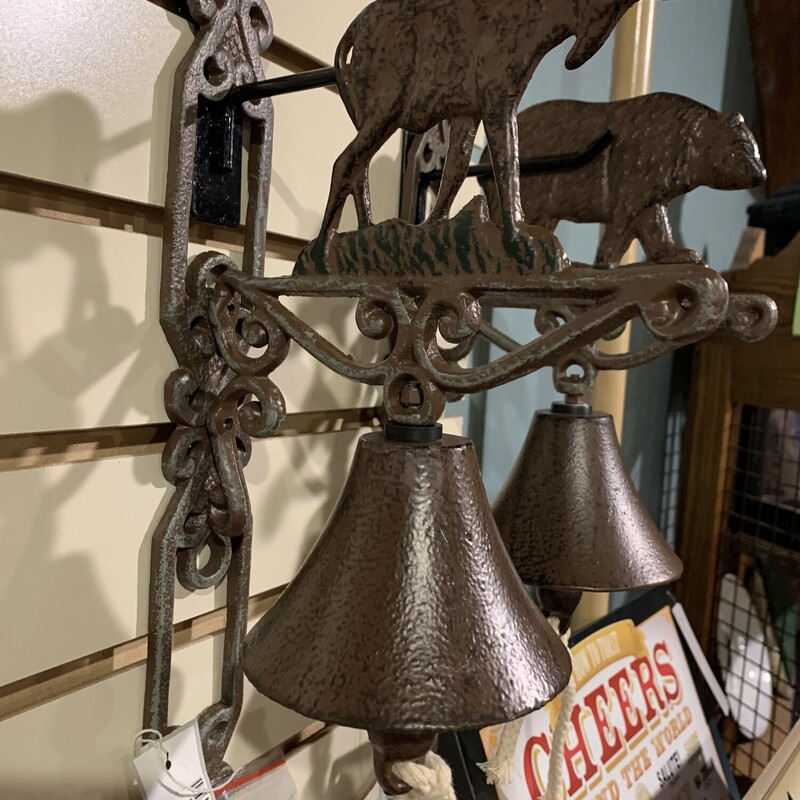 Moose Cast Iron Bell