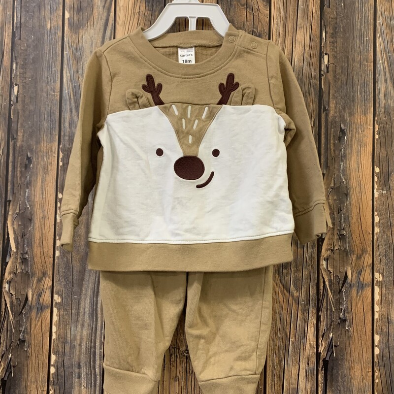 Reindeer Outfit, Size: 18m