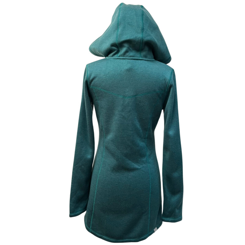 New Bench Bradie Star Zip Jacket
Hooded with Soft Fleece Lining
Color: Green
Size: Small