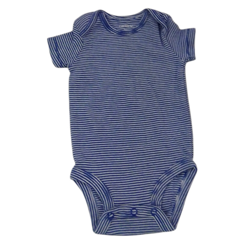 Onesie: Blue Stripes