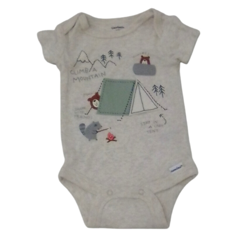 Onsie: Gray Camping, Boy, Size: 0/3m

Located at Pipsqueak Resale Boutique inside the Vancouver Mall, Suite 230, (upstairs between Round 1 and Golds Gym) or online at: #pipsqueakresale

All items are photographed prior to being steamed. Cross posted, items are located at #PipsqueakResaleBoutique, payments accepted: cash, paypal & credit cards. Any flaws will be described in the comments. More pictures available with link above. Local pick up available at the #VancouverMall, tax will be added (not included in price), shipping available (not included in price, *Clothing, shoes, books & DVDs for $6.99; please contact regarding shipment of toys or other larger items), item can be placed on hold with communication, message with any questions. Join Pipsqueak Resale - Online to see all the new items! Follow us on IG @pipsqueakresale & Thanks for looking! Due to the nature of consignment, any known flaws will be described; ALL SHIPPED SALES ARE FINAL. All items are currently located inside Pipsqueak Resale Boutique as a store front items purchased on location before items are prepared for shipment will be refunded.

#resalerocks #pipsqueakresale #shopvanmall #vancouverwa #portland #reusereducerecycle #fashiononabudget #chooseused #consignment #savemoney #shoplocal #weship  #shopvanmall #vancouvermall #vancouver #vancouverwashington #keepusopen #shoplocalonline #resale #resaleboutique #mommyandme #minime #fashion #reseller #usedclothing #usedtoys #secondhand #consign #store #clothes #womensclothes #kidsclothes #shopvancouvermall