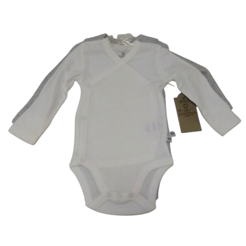 2pk Long Sleeve Onesie