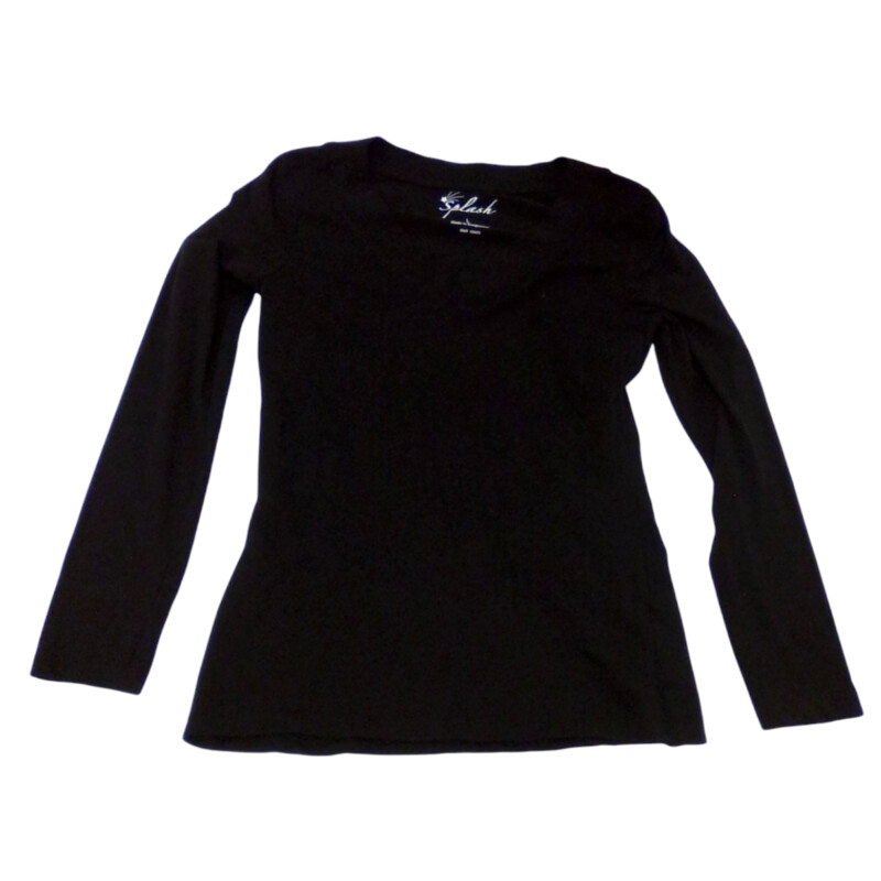 Long Sleeve Shirt: Black