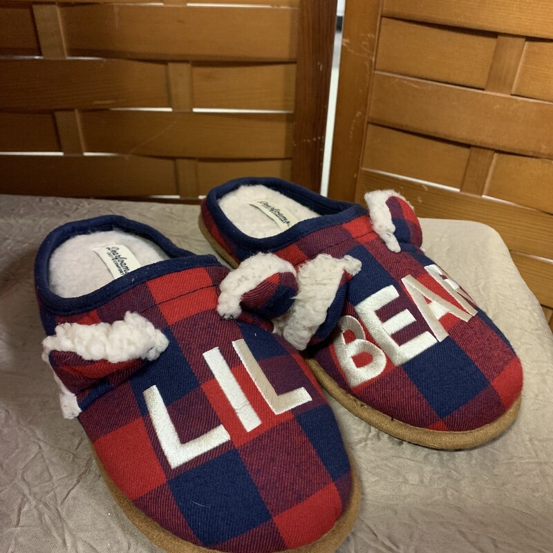 Lil Bear House Shoes, Size: 3-4Y