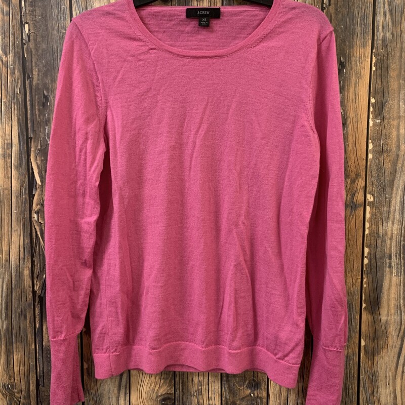 Pink J Crew Sweater, Size: XS