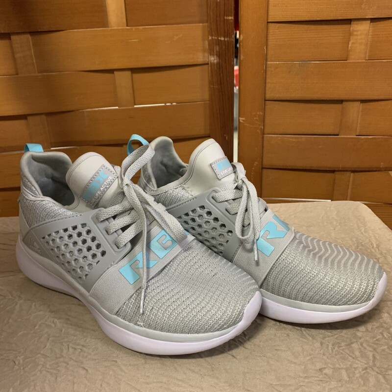 Gray/blue RBX Shoes, Size: 7