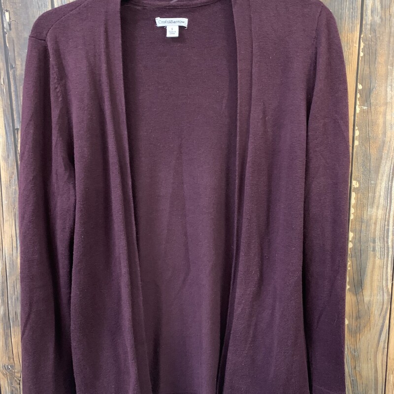 Purple Cardigan Croft And Barrow, Size: S