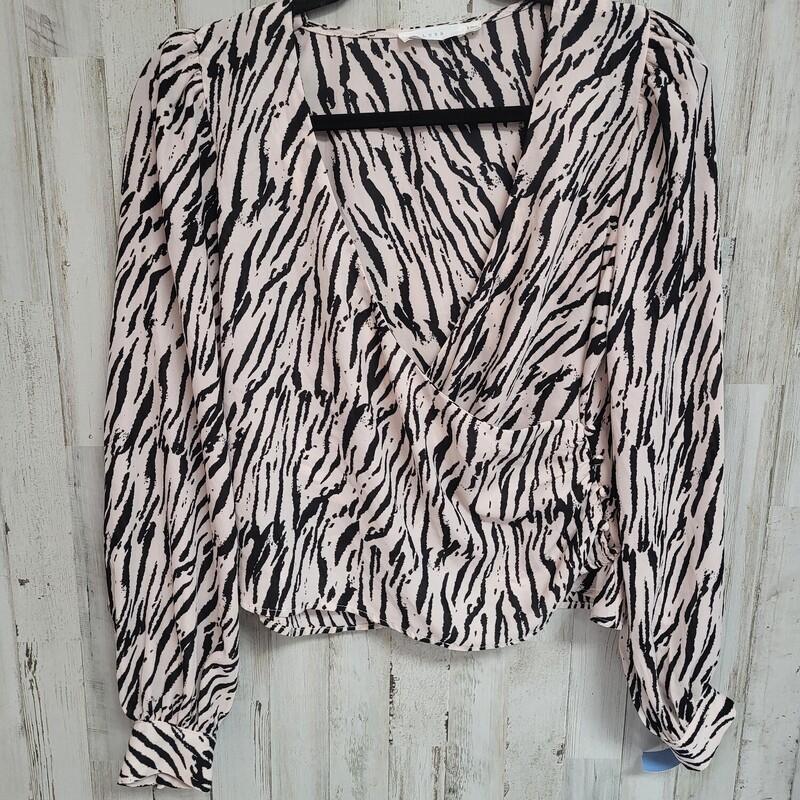 S Bluch Printed Sheer Blo