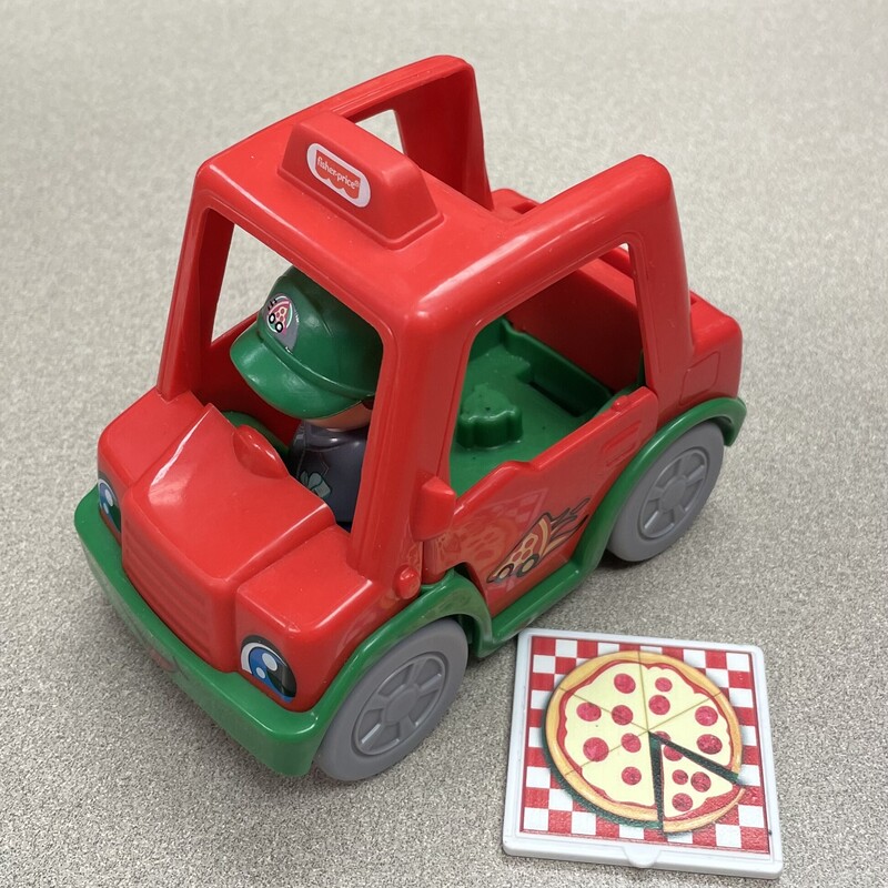 Fisher Price Pizza Truck, Red, Size: Small
Pre-owned