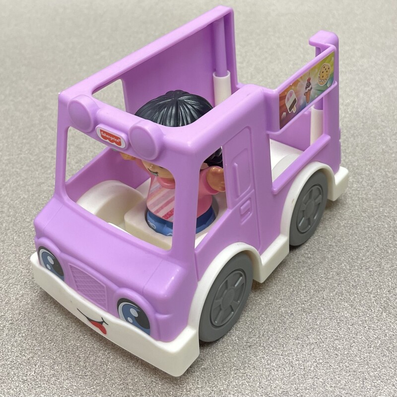 Fisher Price Ice Cream Truck, Lavander, Size: Small
Pre-owned