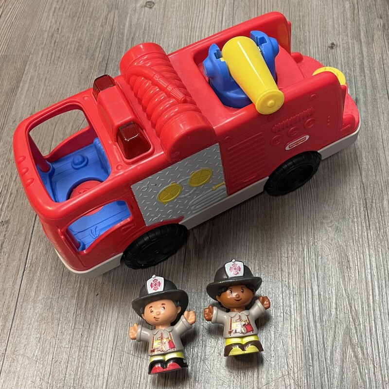 Fisher Price Fire Truck, Red, Size: Pre-owned